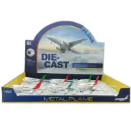 Metal Plame aereo in metallo con luce, disponibile in diverse varianti