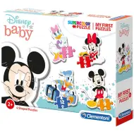 Mickey Mouse 4 in 1 Supercolor puzzle di forme - Clementoni