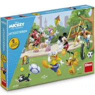 Mickey Mouse e i suoi amici al parco giochi gioco da tavolo 2 in 1