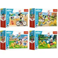 Mickey Mouse un giorno con gli amici puzzle mini da 54 pezzi in 4 varianti - Trefl
