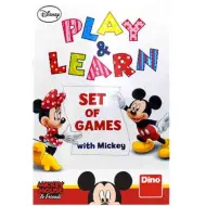 Mickey, vieni e impara un gioco da tavolo.