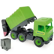 Middle Truck: Camion dei rifiuti 43cm verde - Wader