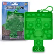 Minecraft Bubblers Mini Pop-it sorpresa portachiavi 1 pezzo