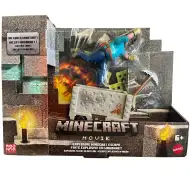 Minecraft Il Film - Set di gioco Steve e il carrello da miniera - Mattel
