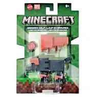 Minecraft: Personaggio lupo corazzato - Mattel