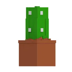 Minecraft Reveal minifigura con contenitore - Cactus - Mattel immagine 2