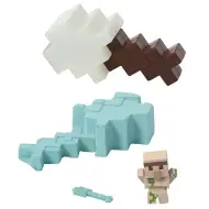 Minecraft: Rivelazione minifigura Golem di Ferro in contenitore a forma di spada bianca - Mattel
