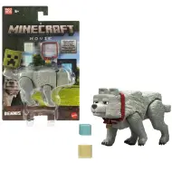 Minecraft: Un film di Minecraft con action figure di Dennis il lupo e accessori - Mattel