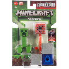 Minecraft: figura del Creeper con accessorio lanciatore di TNT - Mattel
