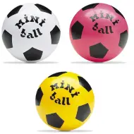 MiniBall pallone in gomma con motivo da calcio 14 cm in diverse varianti