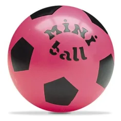 MiniBall pallone in gomma con motivo da calcio 14 cm in diverse varianti immagine 3