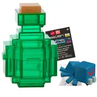 Minifigura Minecraft Reveal in contenitore verde - Mattel