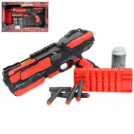 Mira e Spara: pistola spara-spugne EVA con portata di tiro di 18 metri e luce