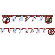 Miraculous Buon Compleanno scritta 230cm