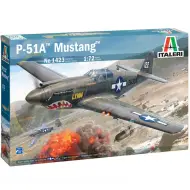 Modello di aereo da caccia Italeri 1/72 P-51A Mustang