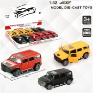 Modello di auto in metallo Hummer a retrocarica in diverse varianti 1/32