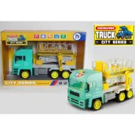 Modello di camion con cestello elevatore con luce 37 cm