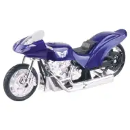Modello di moto Drag Bike 1/18 - Mondo