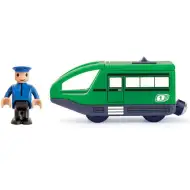 Moderna locomotiva elettrica verde - Woodyland