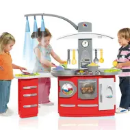 Molto: Cucina giocattolo con luci e accessori 118x34,5x110cm