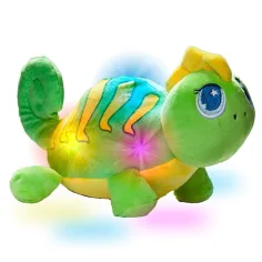 Molto: GusyLuz camaleonte di peluche compagno di sonno con luce immagine 2