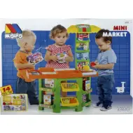 Molto: Mini Market set di gioco da 14 pezzi 58x28x77cm