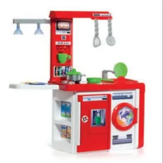 Molto: Set cucina giocattolo con lampada e accessori 82x80x28cm immagine 2
