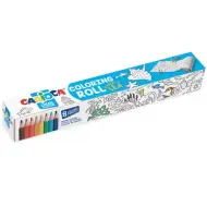 Mondo marino colorare cilindro con 8 matite - Carioca