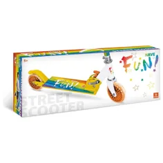 Monopattino a due ruote con motivo arcobaleno - Mondo Toys immagine 2