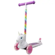 Monopattino a tre ruote a forma di unicorno