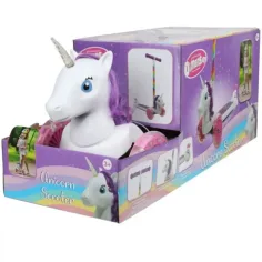 Monopattino a tre ruote a forma di unicorno immagine 2