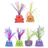 Monster Fun: Figura mostruosa divertente con capelli allungabili in diverse varianti 1 pezzo