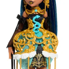 Monster High: Compleanno Dolcemente Spaventoso – Bambola Cleo De Nile con palloncino e regalo - Mattel immagine 3