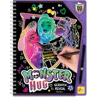 Monster High: Set per creare immagini raschiate "Monster Hug" - Lisciani