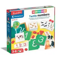 Montessori - Numeri tattili gioco educativo e didattico - Clementoni