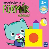 Móra: Conoscere il mondo delle forme - Libro per i piccoli con adesivi e da colorare