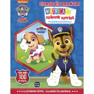 Móra: Paw Patrol - Chase e i suoi amici libro di attività con adesivi numerati