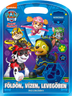 Móra: Paw Patrol - Sulla terra, sullacqua e in aria. Libro da colorare gigante con adesivi