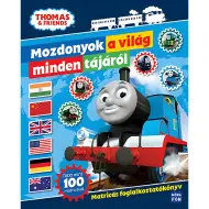 Móra: Thomas e i suoi amici - Locomotive da tutto il mondo libro di attività con adesivi