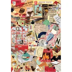 More is More: Libri e scrittura HQC puzzle 1000 pezzi - Clementoni immagine 2