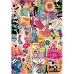More is More: Moda e design HQC puzzle da 1000 pezzi - Clementoni immagine 2