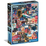 More is More: Viaggio e cultura puzzle 1000 pezzi - Clementoni