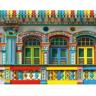 Mosaico di diamanti: I colori del Sud America set di pittura con diamanti 30x40cm