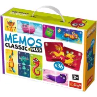 Mostriciattoli carini Classic &amp; Plus gioco di memoria 36 pezzi - Trefl
