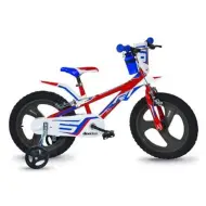 Mountain Bike R1 rosso-blu bicicletta per bambini misura 14 - Bicicletta Dino Bikes
