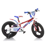 Mountain Bike R1 rosso-blu bicicletta per bambini misura 16 - Bicicletta Dino Bikes