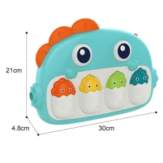 Music World: Pianoforte per bambini Dino amico 30 cm immagine 3