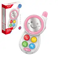 Music World: Telefono rosa per bambini con luci e suoni