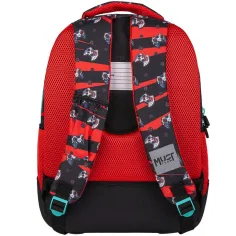 Must... Gamer zaino scolastico arrotondato a 3 scomparti, 32x18x43 cm immagine 2