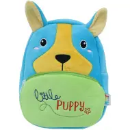 Must... Zainetto di peluche per asilo con cane 27x10x24 cm